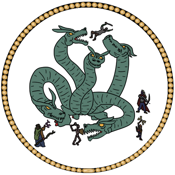Five Headed Hydra Token by ThriftysTokenBin on DeviantArt