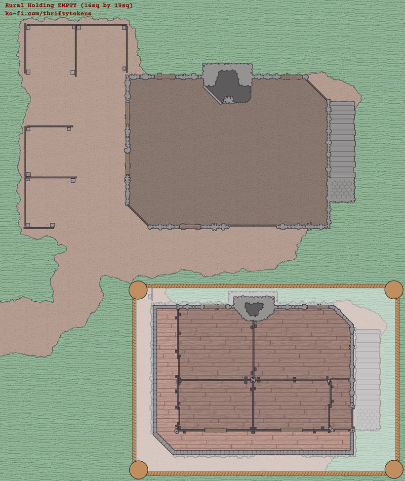 Empty Rural Holding map by ThriftysTokenBin on DeviantArt