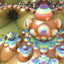 rainbow coloured bulb creations