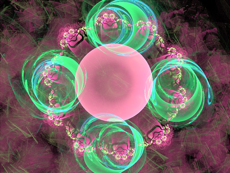 pinkgreen bubble creation