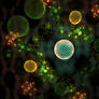 creative colourful bubbles