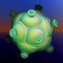 greenyellow swirl ball