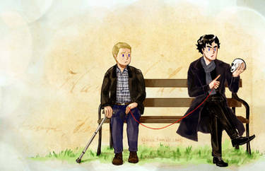 johnlock_Red String of Fate