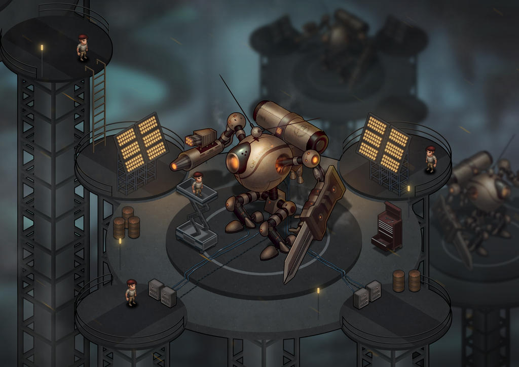 Mech Base by z-LuanXeko-z on DeviantArt