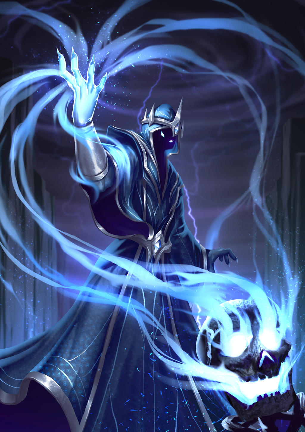 Commission Work - Soul Wizard by z-LuanXeko-z on DeviantArt