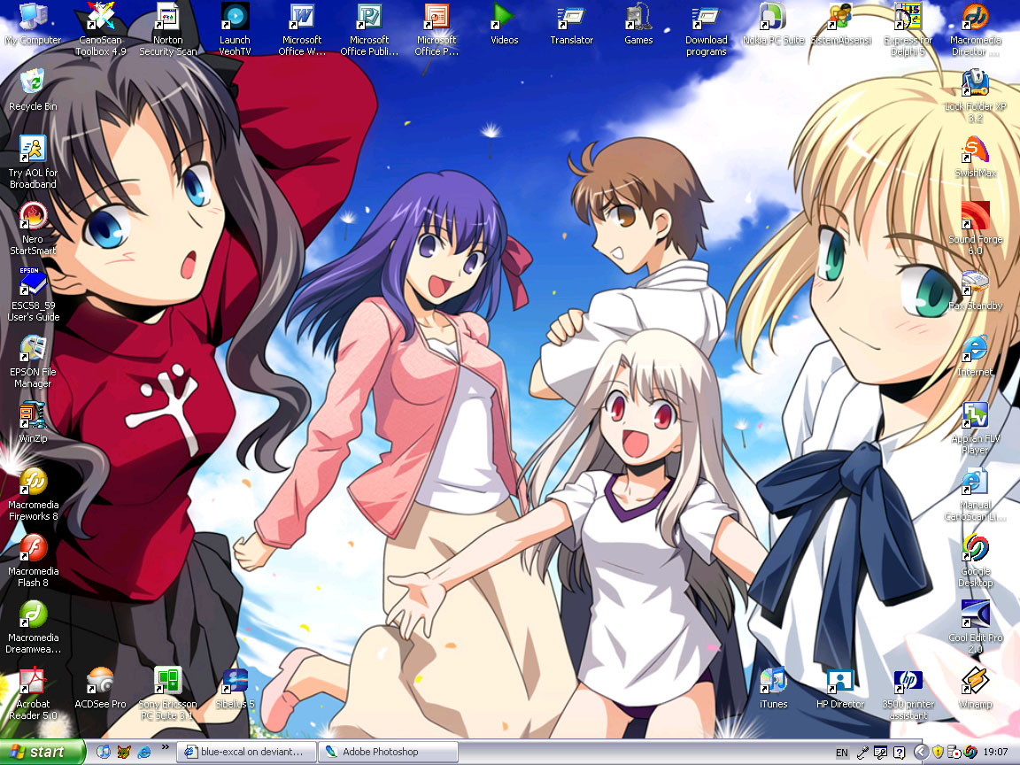 my desktop screenshots