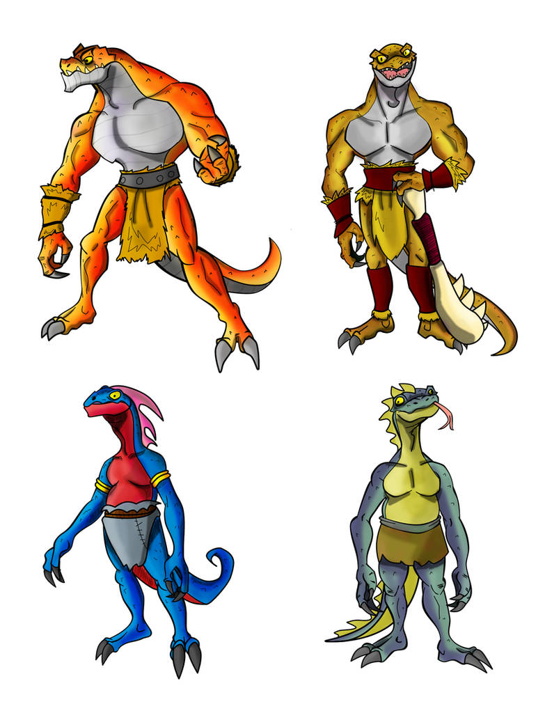 Lizard Man Names Lizardmen by Eternal-Shadow-S on DeviantArt