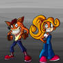 Crash And Coco Bandicoot