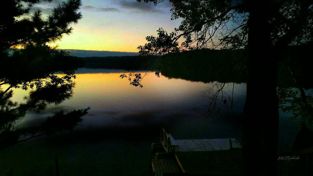 Wisconsin lake....evening 