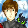 Hiccup and Toothless!