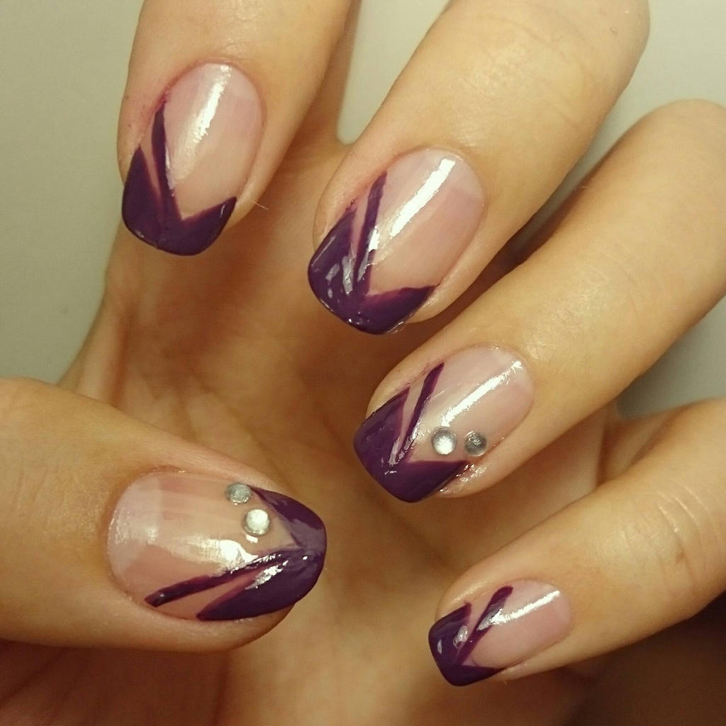 Plum Nails By Lisapita On Deviantart Plum Nails By Lisapita On Deviantart