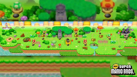 New Super Mario BROS. - World 1 : Plains