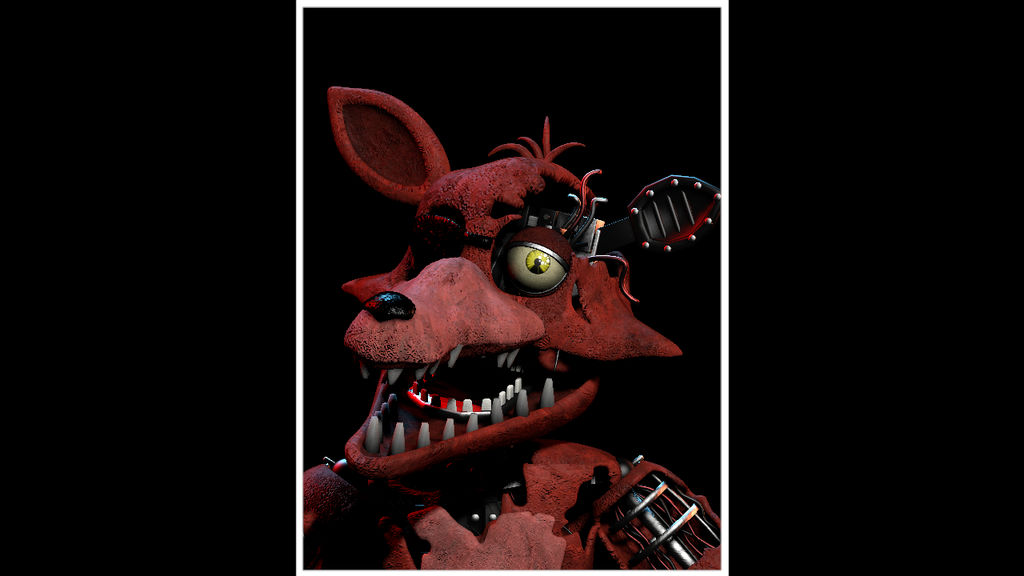 FNAF 1 withered foxy by Mariorainbow6 on DeviantArt