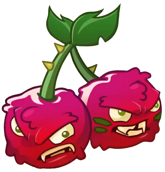 PVZ 2 Primal Cherry Bomb By Cobeeking On DeviantArt pvz-2-primal-cherry-bomb-by-cobeeking-on-deviantart