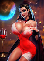 Vampirella: Oh, it will wash out! by BouncAI
