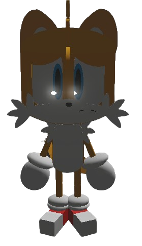 Tails (Sonic.Exe the disaster fanmade model.) by PapyrusFool on DeviantArt