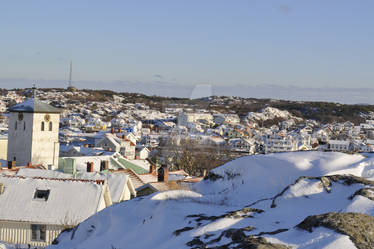 Marstrand under snow