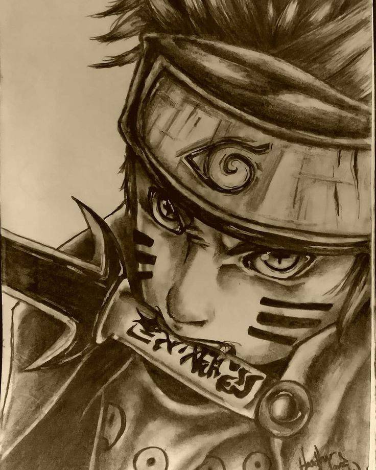 Naruto Drawing: Naruto Uzumaki (Sage Mode) by ArtDragon2199 on DeviantArt