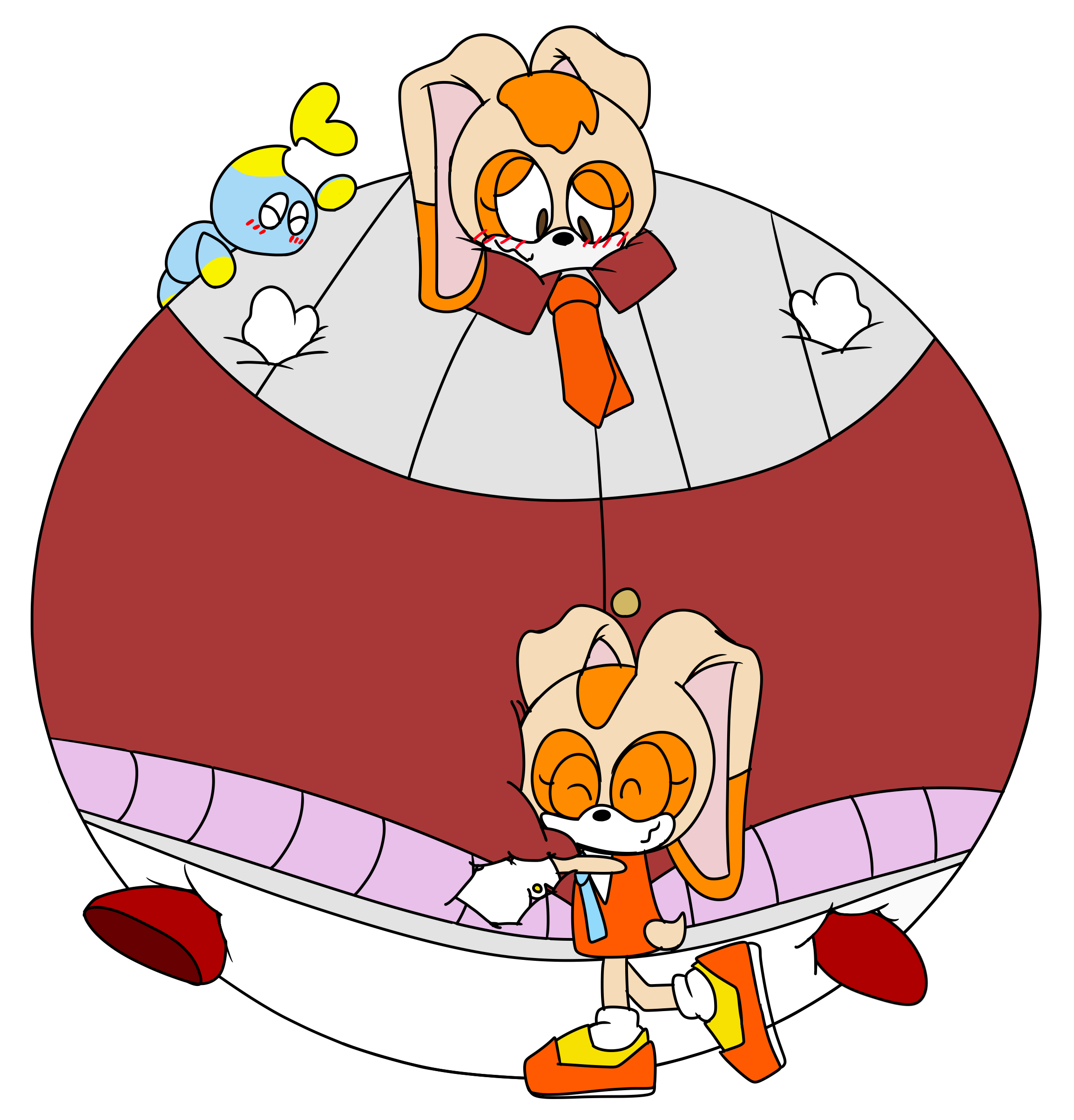 Vanilla the Rabbit Inflation by Inflation-Lover498 on DeviantArt