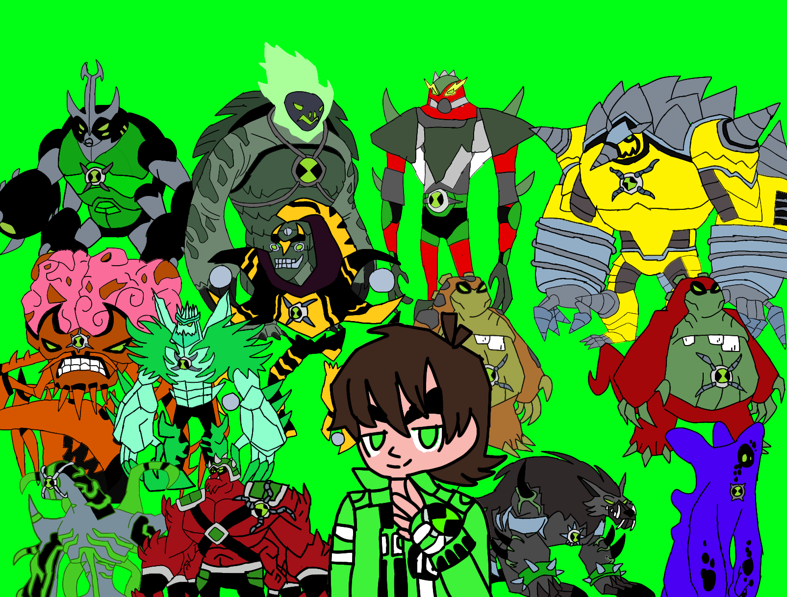 Original Ben 10 Alien Playlist by WCA-Arts on DeviantArt