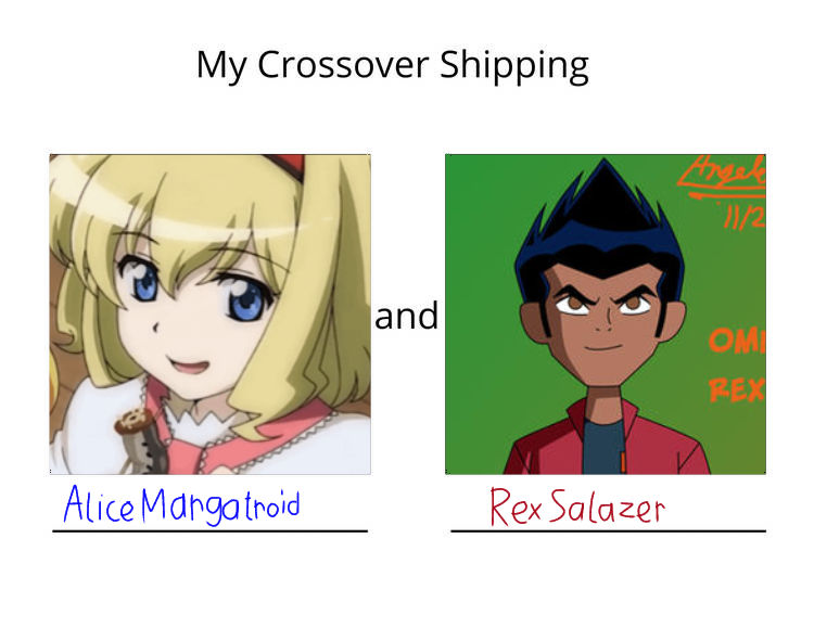 Rex x Alice by ben10ultimateomniver on DeviantArt