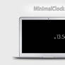 MinimalClock screen saver
