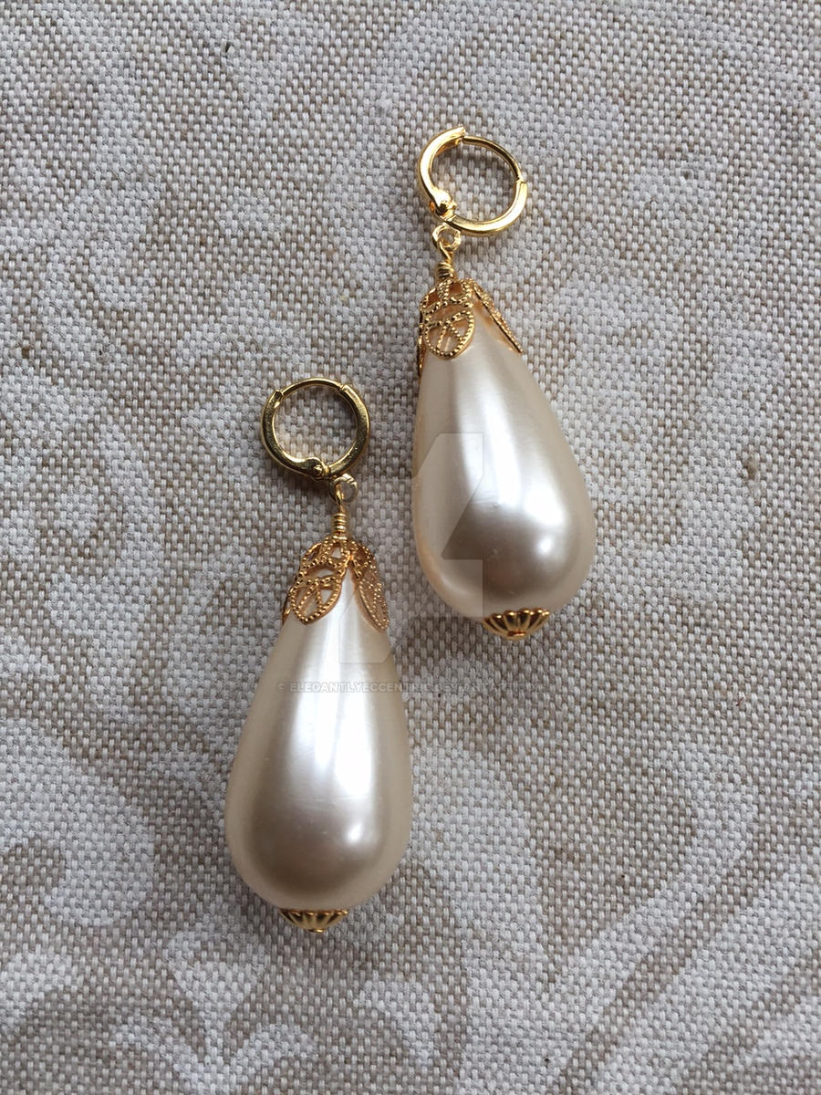 A Girl's Pearl Earrings