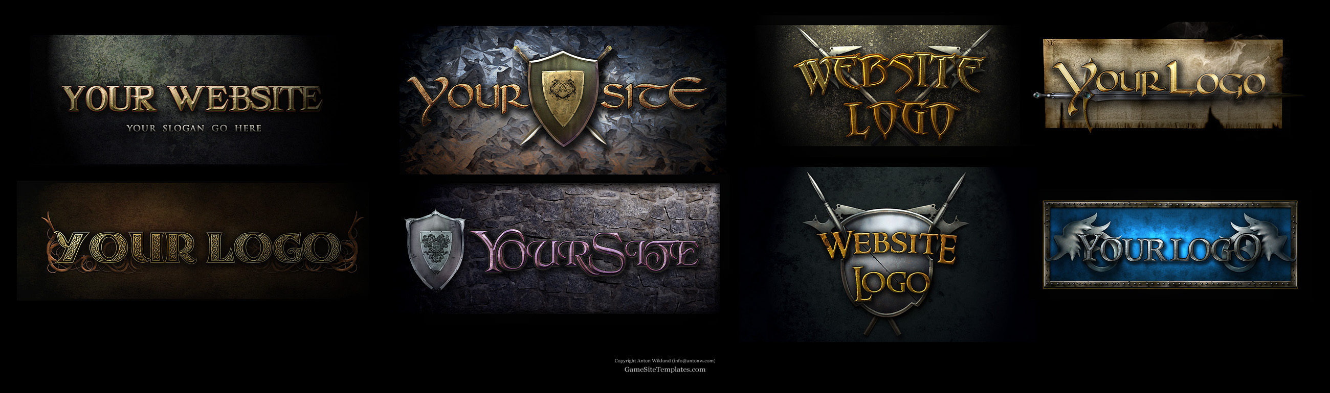 Fantasy Game Logo - Guild Starter by pixartsnet on DeviantArt