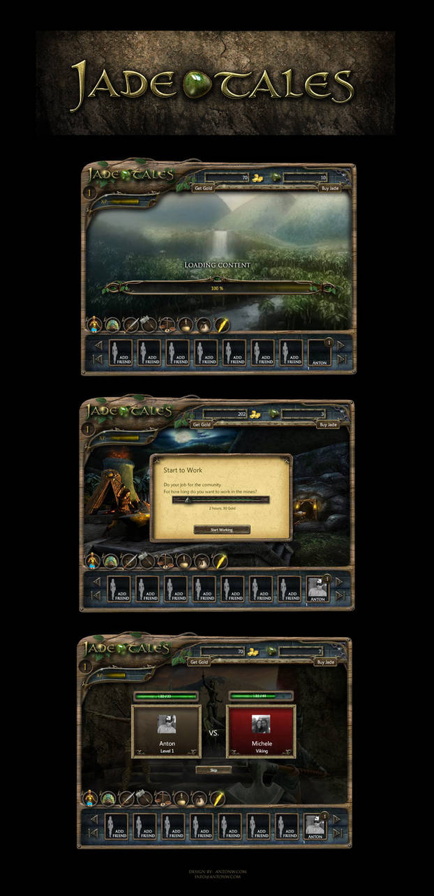Jade Tales Facebook Game by karsten