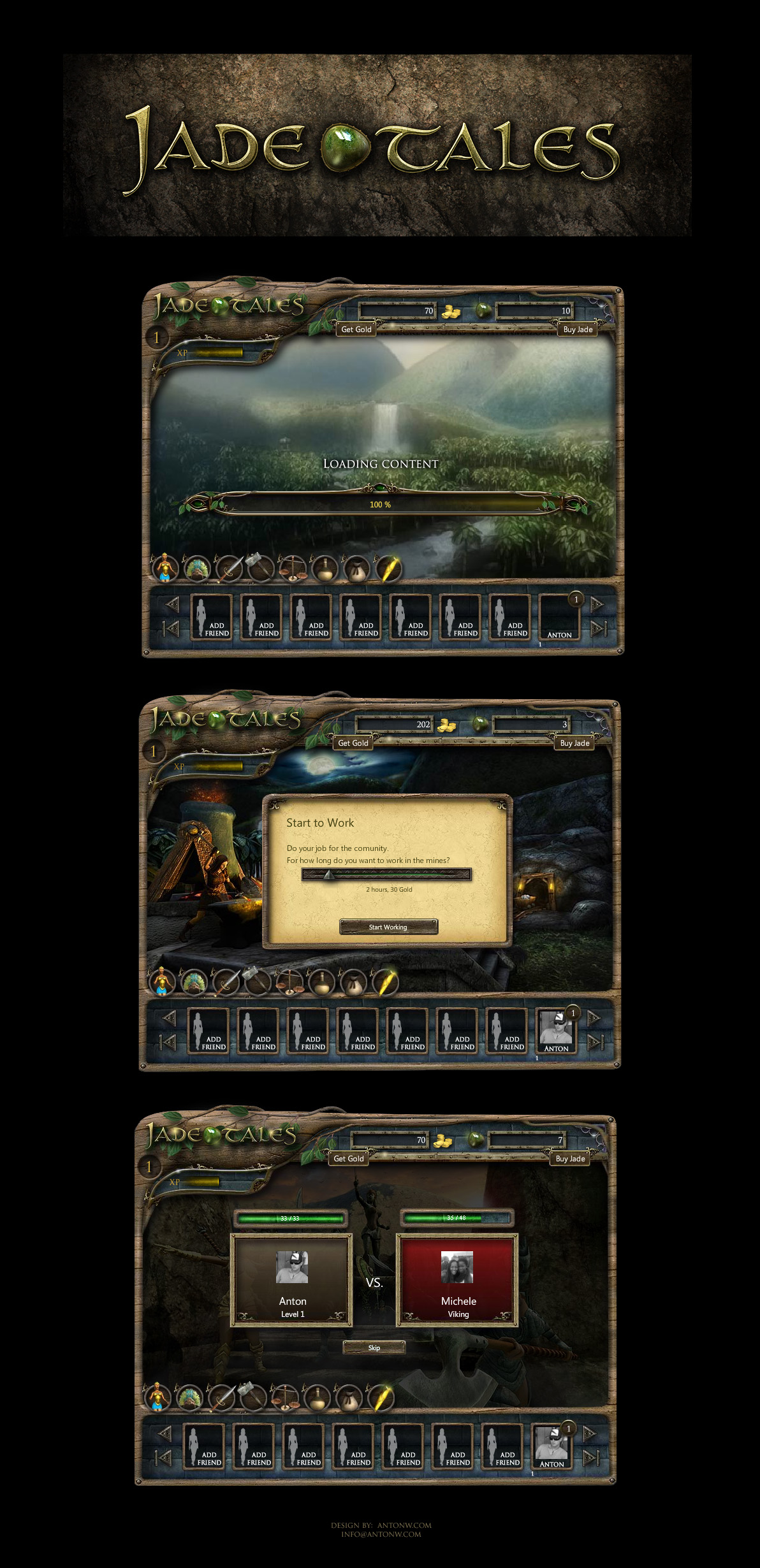 Jade Tales Facebook Game by karsten