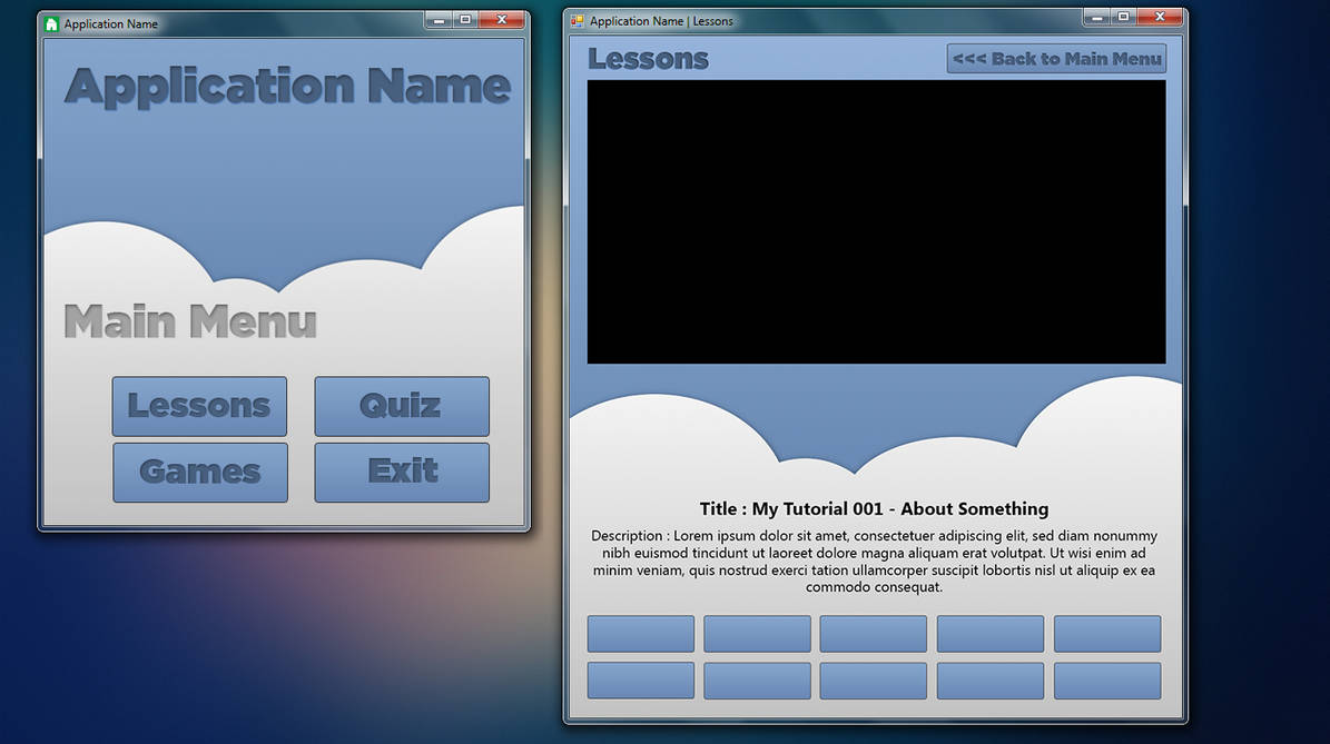 Simple Application Interface for VB.NET by KenzeroPH on DeviantArt