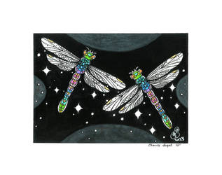 Opal Dragonflies