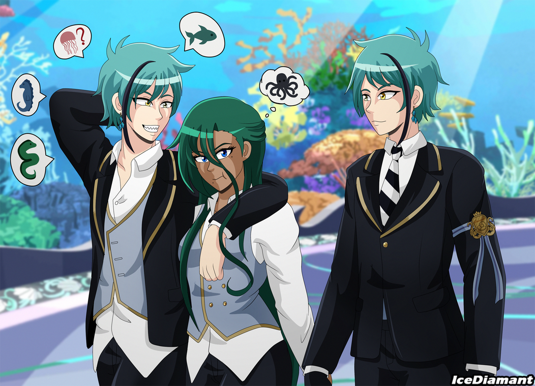 Twst:*Guess the mer!form by IceDiamant on DeviantArt