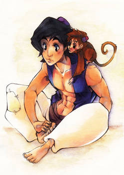 Aladdin and Abu