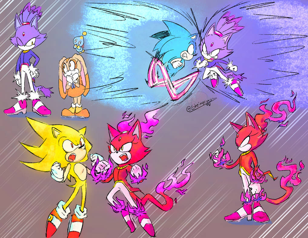 Sonic Rush by Shrimpeggss on DeviantArt