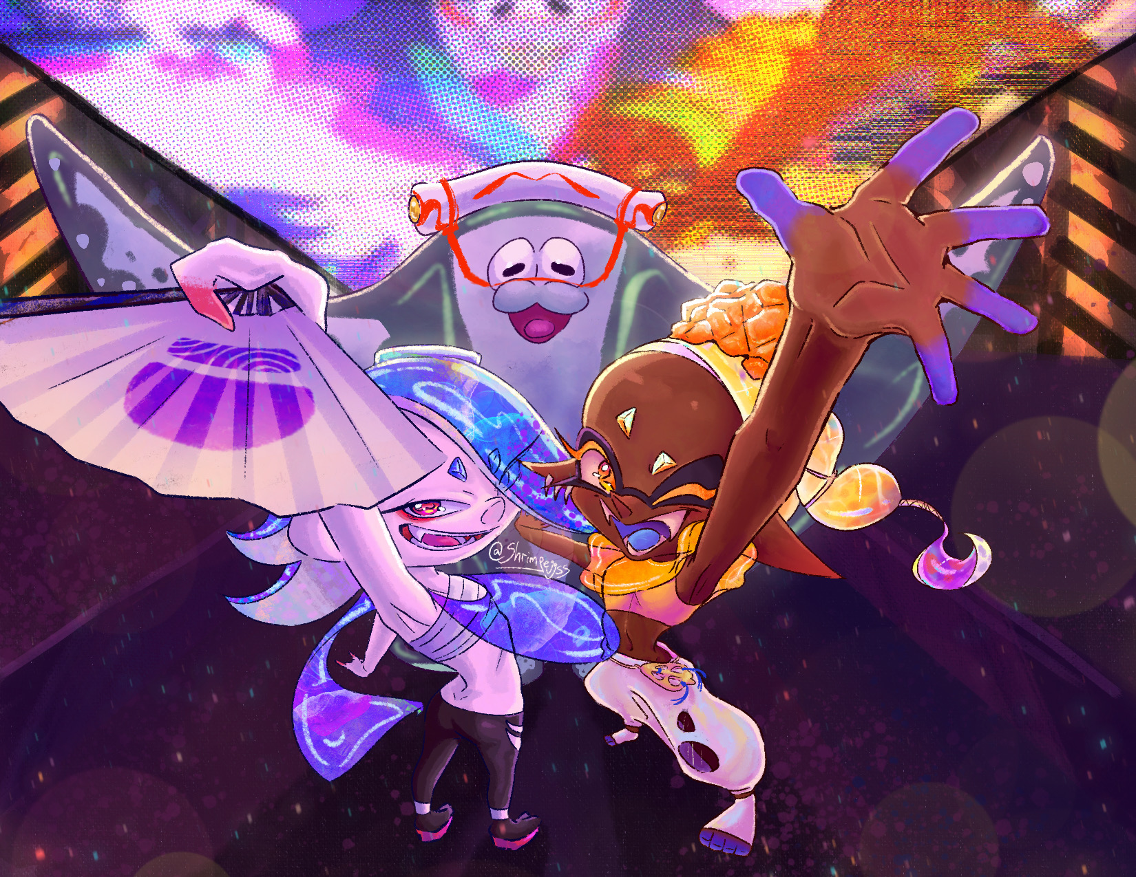 Deep Cut Splatoon by Shrimpeggss on DeviantArt