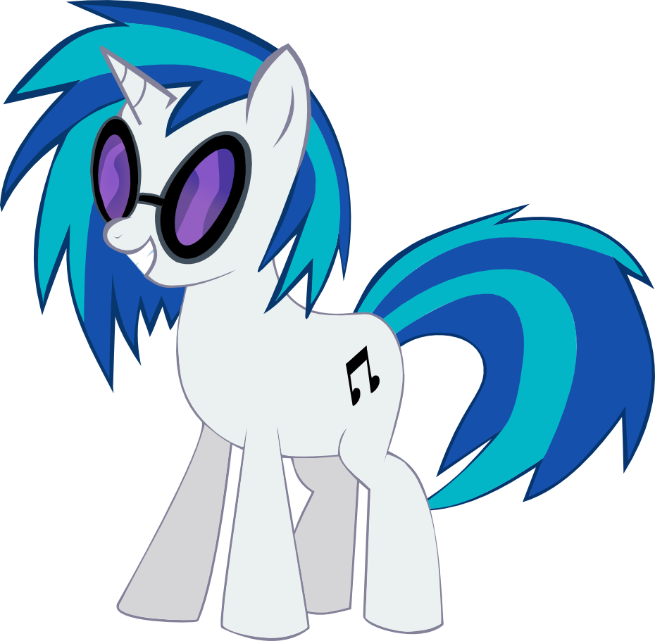 120% Improved Vinyl Scratch Vector