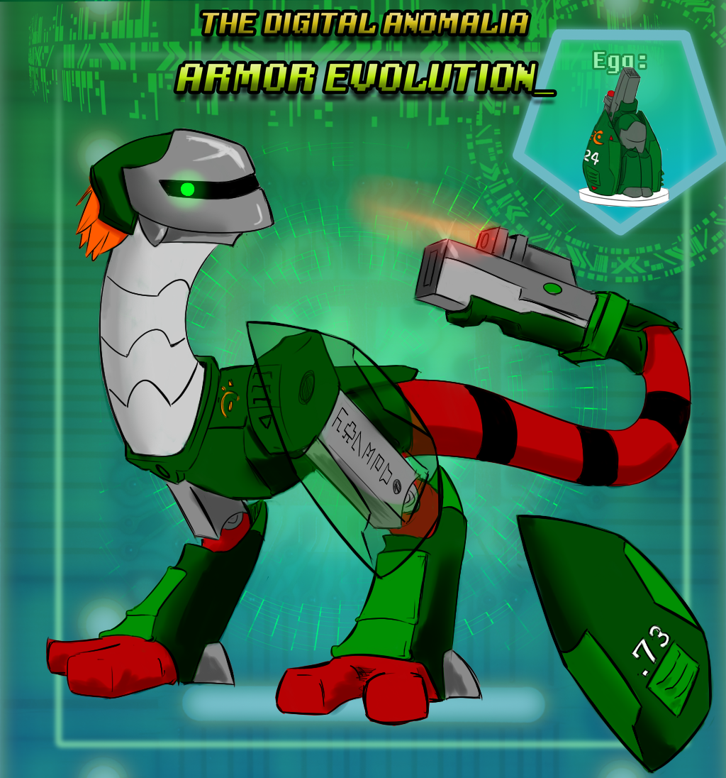 Searchdramon Armor Evolution