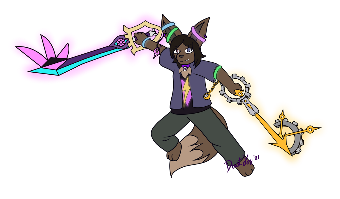 Dual Keyblades by DayBreakShifter on DeviantArt