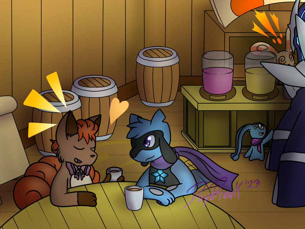 Cafe Blue Deviantart Cafe Visit by DayBreakShifter on DeviantArt