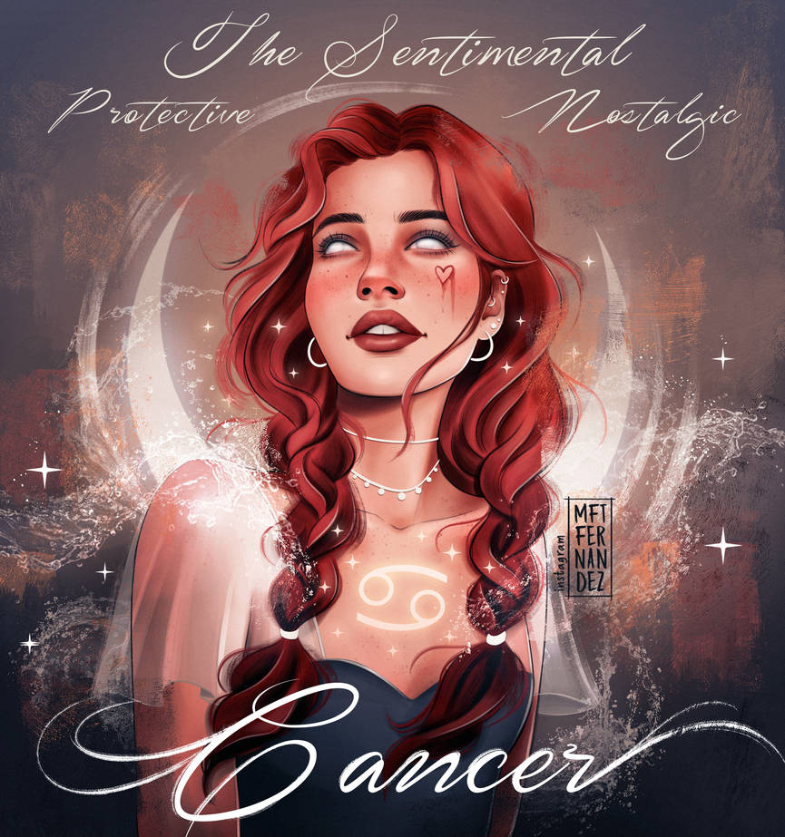 Zodiac Signs Cancer By Mftfernandez On Deviantart