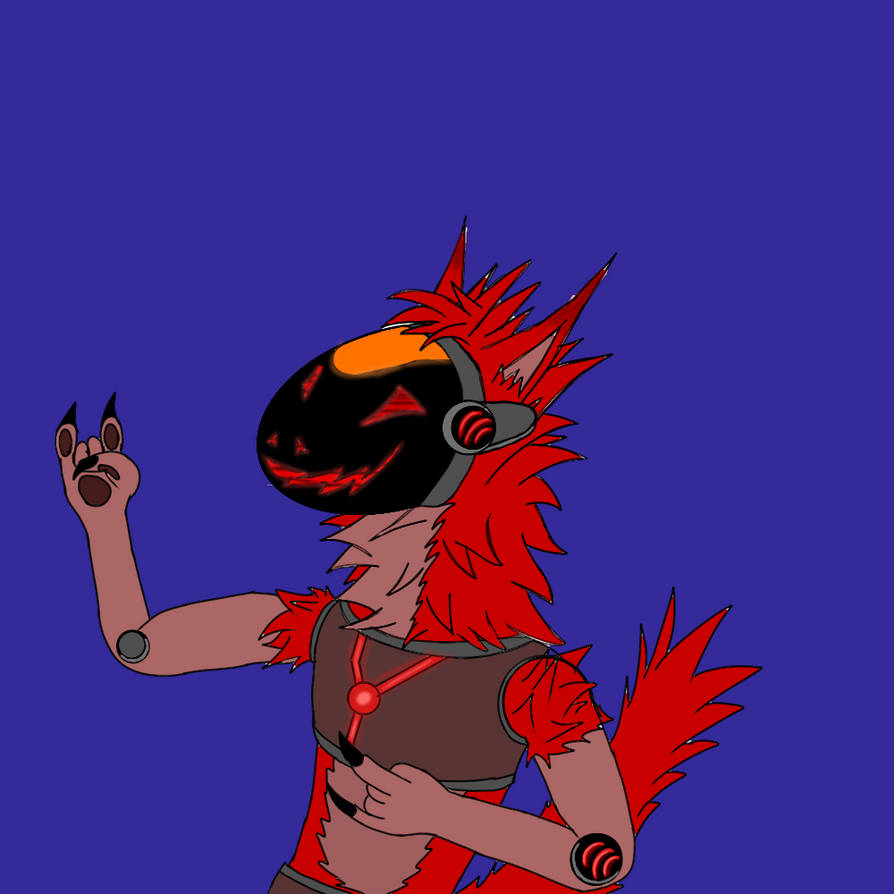 Red protogen! by WRATHCHILD05 on DeviantArt