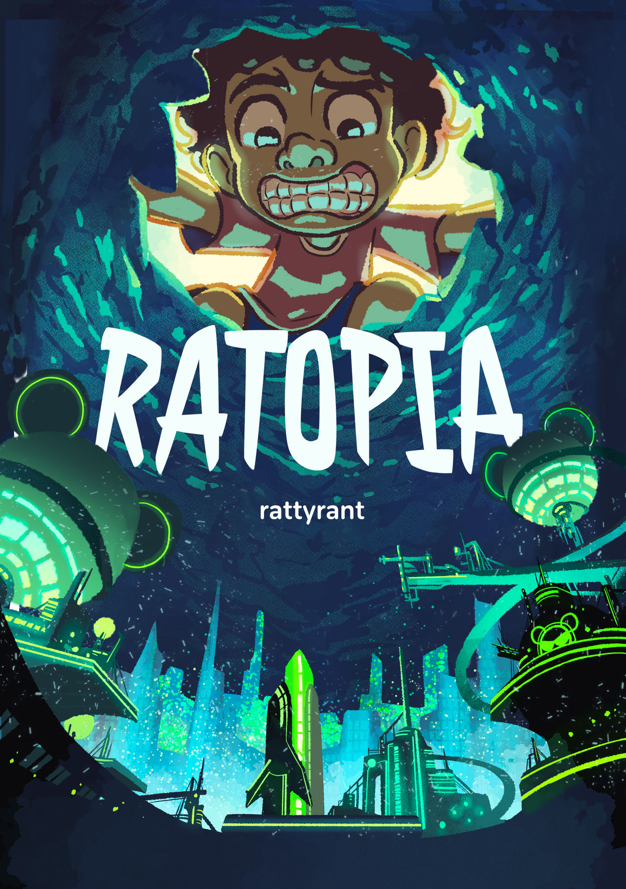 Ratopia Cover Concept by rattyrantComic on DeviantArt