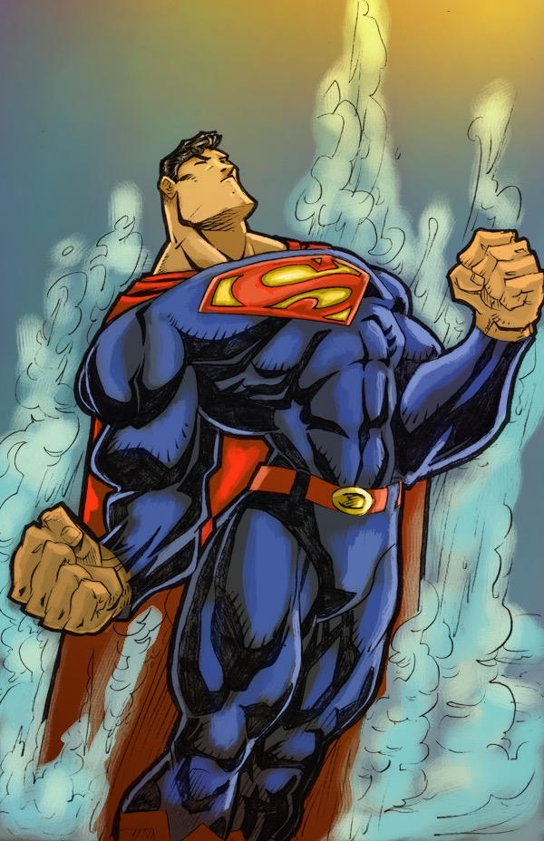 Superspeed Man Superman! Speed color practice by Primus-X on DeviantArt