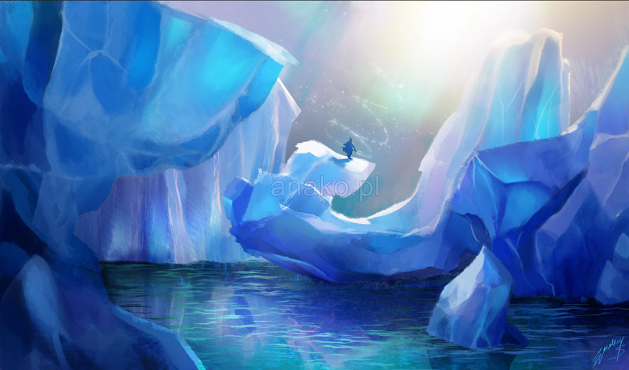 Glaciers by Anako-ART