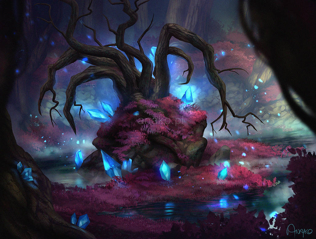 Crystal swamp by Anako-ART