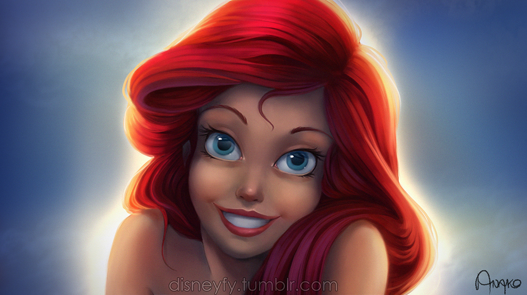 Ariel - grand opening of my new blog with a video! by Anako-ART
