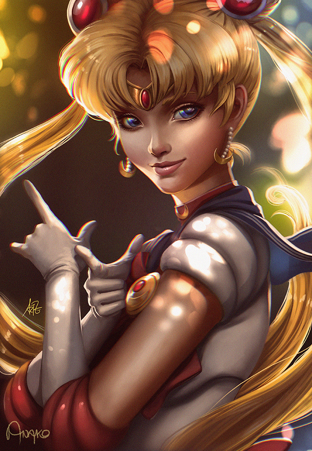 Sailor Moon for Artgerm's Contest