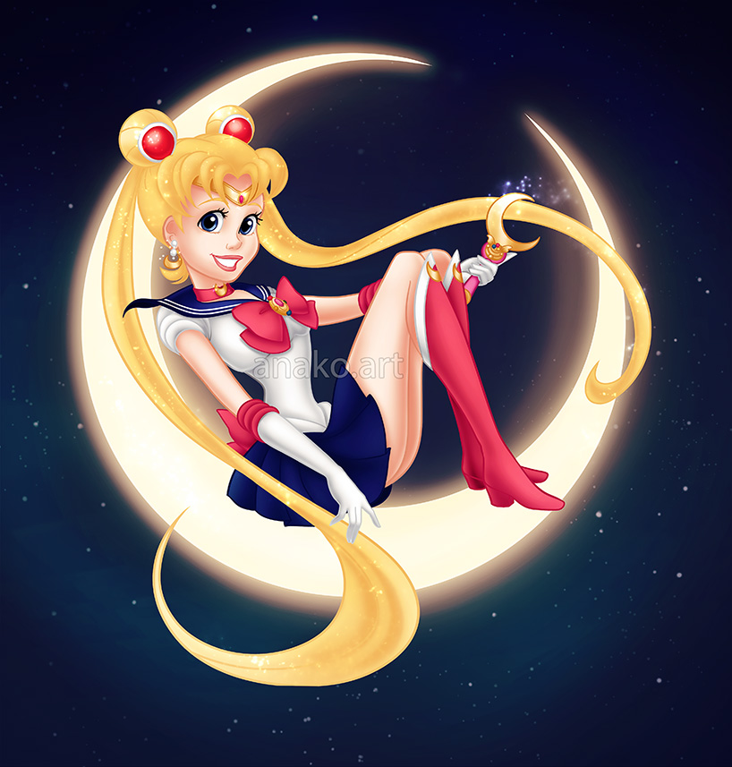 Sailor Disney Moon by Anako-ART