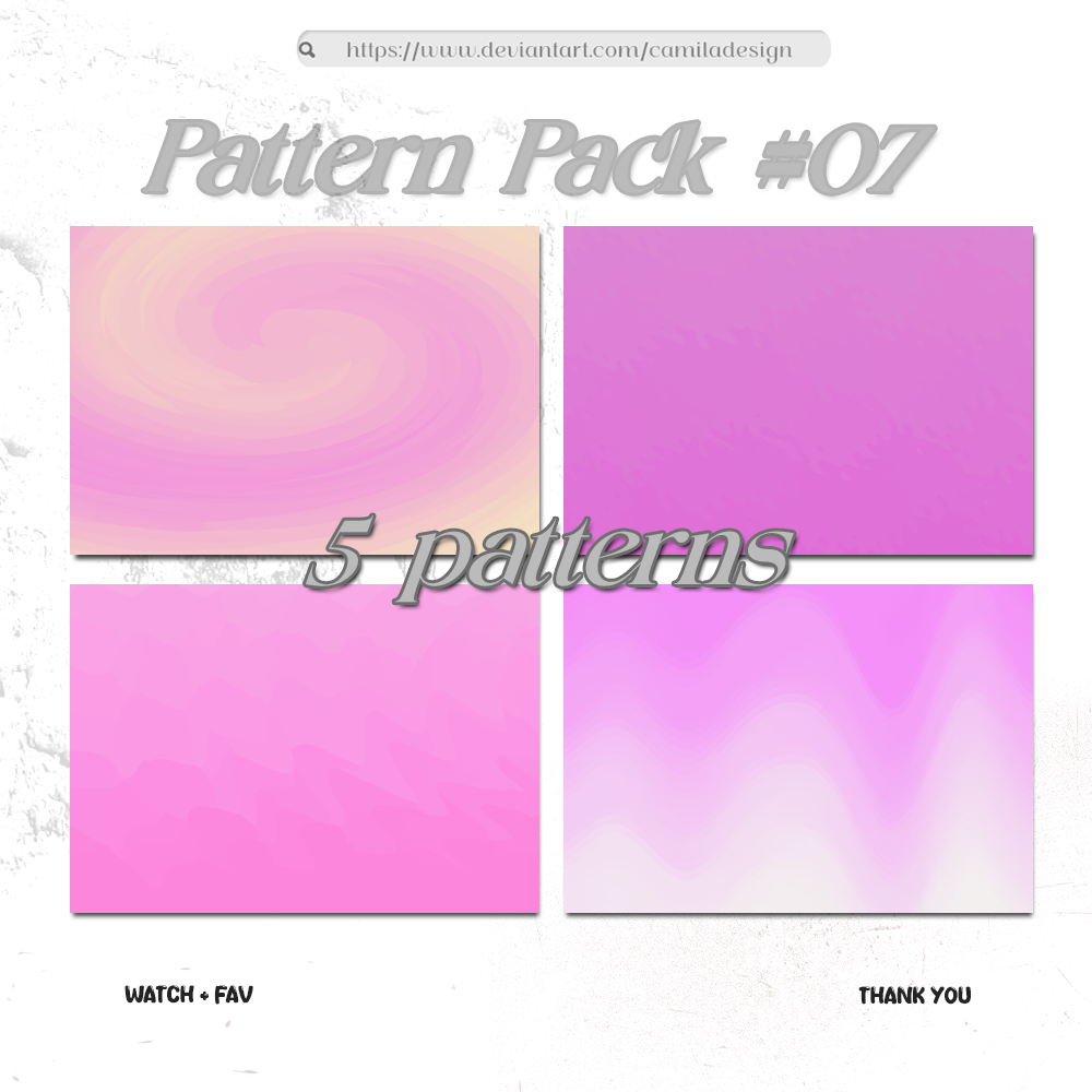Deviantart Pattern Chart Pattern Pack #07 - By Mila by camiladesign on DeviantArt